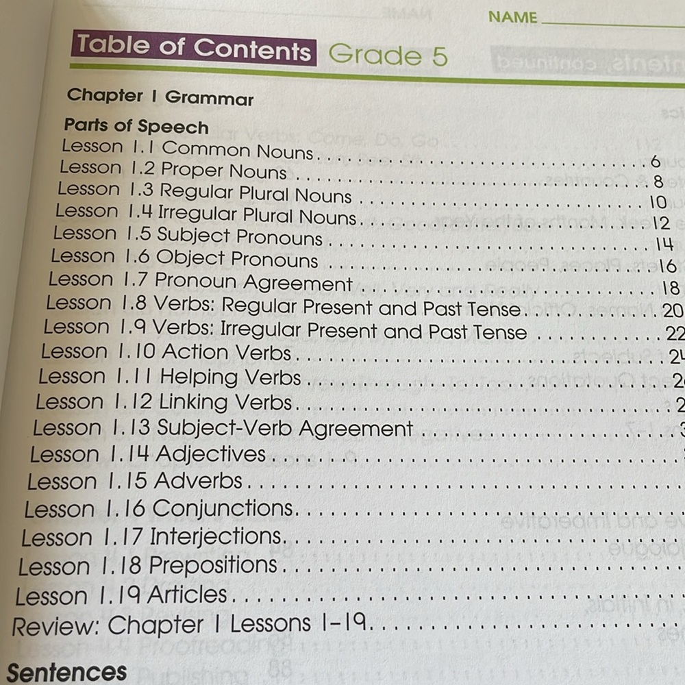 Spectrum Language Arts Grade 5 - Picture 3 of 12